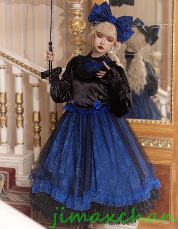 新生活 サマー /Lolita系 /秋冬/厚手/ワンピース jsk OP/ロリータ トップス 萌え レディース ゴスロリ ロリータファッション 変装 トップス 吊りスカート