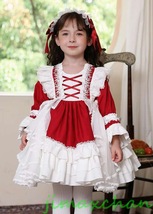 新生活 サマー Lolita系 長袖/子供 /キッズ/ ロリータ トップス 萌え ゴスロリ ハロウィン クリスマス キッズ 女児 コスチューム 子供 衣装 ドレス アリス ハロウィン仮装