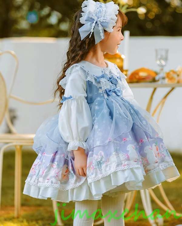 新生活 サマー Lolita系 長袖/子供 /キッズ/ ロリータ トップス 萌え ゴスロリ ハロウィン クリスマス キッズ 女児 コスチューム 子供 衣装 ドレス アリス ハロウィン仮装 12,843円