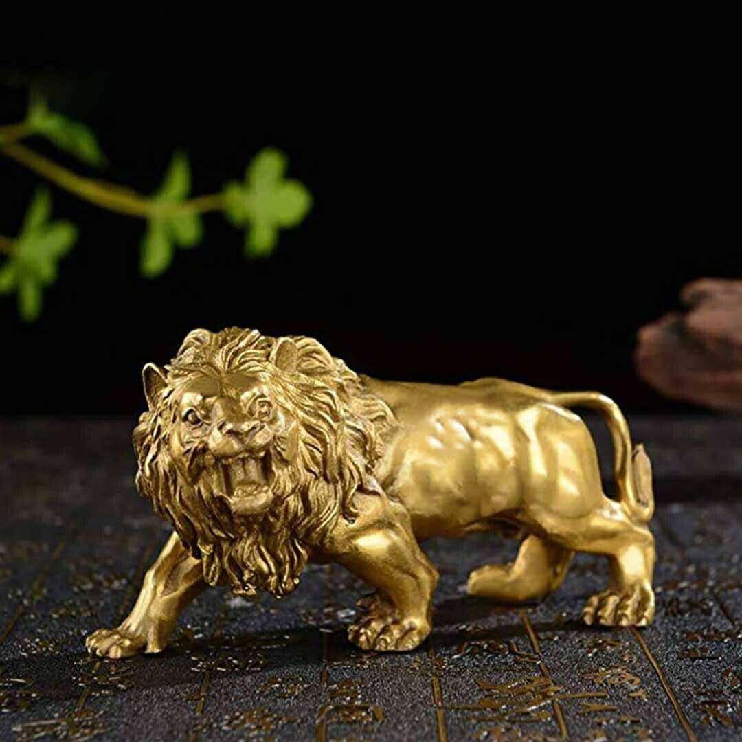 バカラ　ライオン　獅子　大型フィギュリン　置物　未使用　専用箱付　美品 新品】バカラ ライオンヘッド 獅子 箱付き 動物 置物 オブジェ