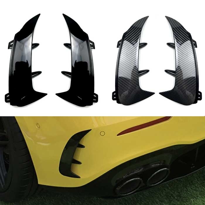メルセデスベンツ対応 Aクラス W177 ハッチバック A180 A200 2019 + リア バンパー エアベント カバー ステッカー 選べる2バリエーション｜BeautyEMIS 店