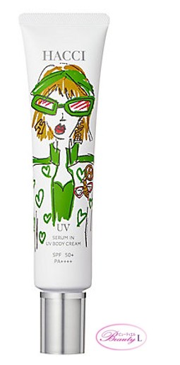 HACCI ハッチ セラムイン　ＵＶボディクリーム　Ｍ(me)SPF50・PA++++