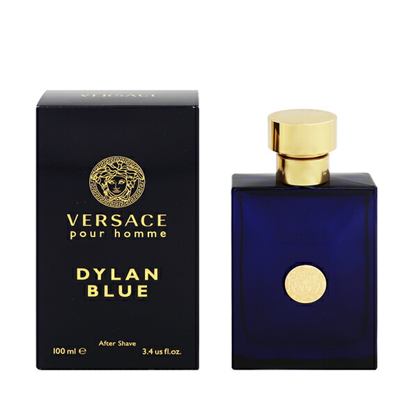 ヴェルサーチェ プールオム ディランブルー アフターシェーブ 100ml 送料無料 VERSACE POUR HOMME DYLAN BLUE AFTER SHAVE｜ビューティーファクトリー・ベルモ