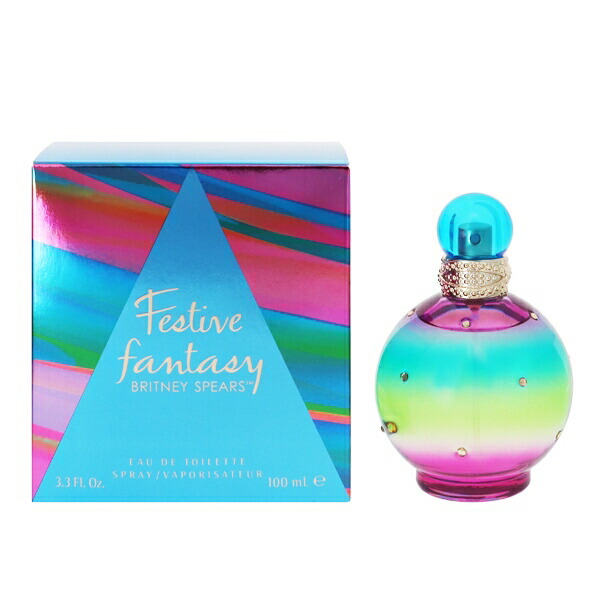 ブリトニー スピアーズ 香水 レディース フェスティブ ファンタジー EDT・SP 100ml 送料込み(沖縄・離島を除く) 香水 フレグランス プレゼント 贈り物 ギフト FESTIVE FANTASY BRITNEY SPEARS