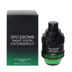 ヴィクター＆ロルフ 香水 メンズ スパイス ボム ナイトヴィジョン (箱なし) EDT・SP 50ml 送料無料 香水 フレグランス プレゼント 贈り物 ギフト SPICEBOMB NIGHT VISION VIKTOR＆ROLF｜ビューティーファクトリー・ベルモ