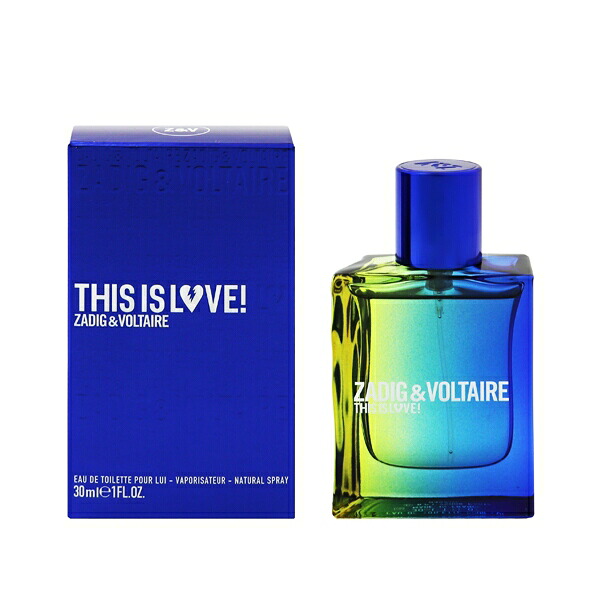 ザディグ エ ヴォルテール 香水 メンズ ディス イズ ラブ！ プールルイ EDT・SP 30ml 送料込み(沖縄・離島を除く) 香水 フレグランス プレゼント 贈り物 ギフト THIS IS HIM！ POUR LUI ZADIG＆VOLTAIRE
