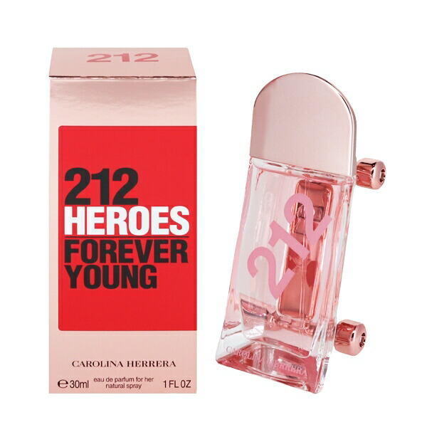 キャロライナヘレラ 香水 レディース 212 ヒーローズ EDP・SP 30ml 送料込み 香水 フレグランス プレゼント 贈り物 ギフト 212 HEROES FOR HER FOREVER YOUNG CAROLINA HERRERA