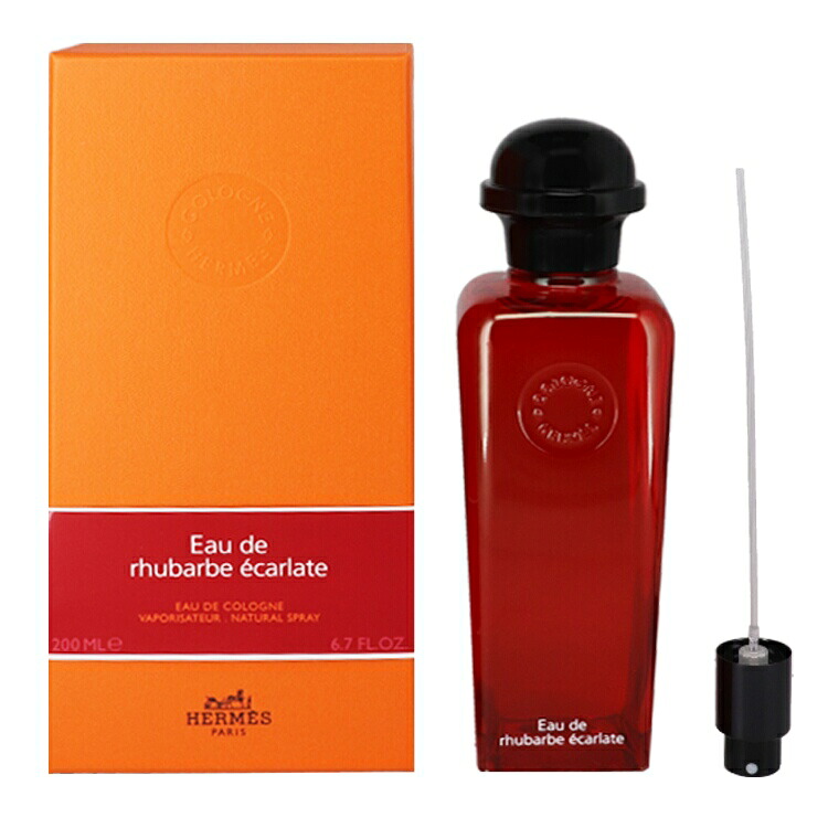 エルメス 香水 メンズ レディース オー ドゥ ルバーブ エカルラット EDC・SP 200ml 送料無料 香水 フレグランス プレゼント 贈り物 ギフト EAU DE RHUBARBE ECARLATE HERMES｜ビューティーファクトリー・ベルモ