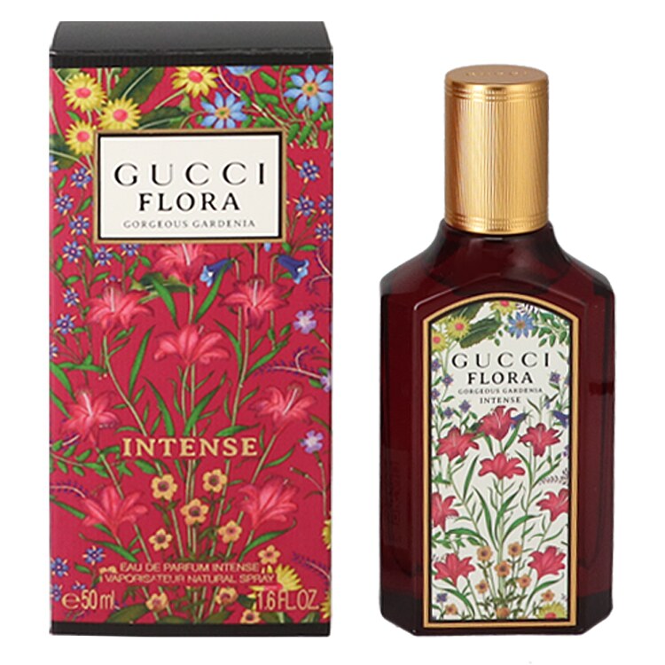 香水 レディース フローラ バイ グッチ ゴージャス ガーデニア インテンス EDP・SP 50ml 送料無料 香水 フレグランス プレゼント 贈り物 ギフト FLORA BY GUCCI GORGEOUS GARDENIA