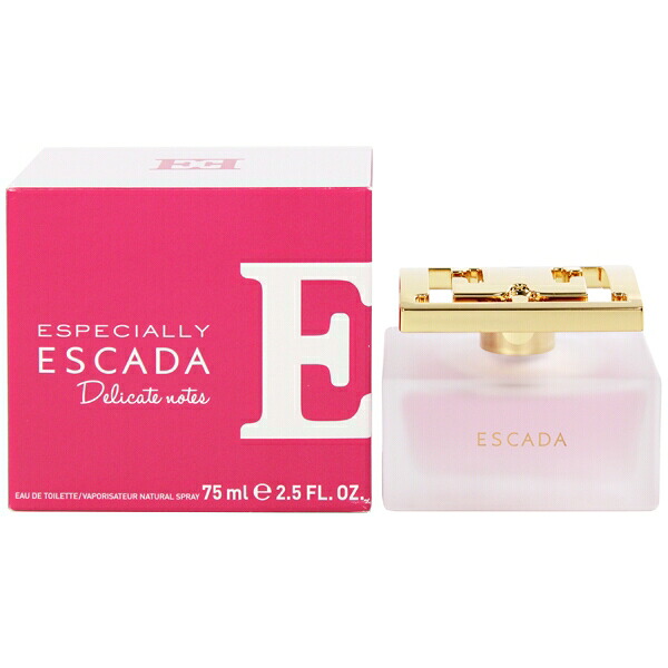 香料 レディース エスペシャリー エスカーダ デリケートノート EDT・SP 75ml 貨物輸送無料 香料 芳ばしさ 差し上げ物 差し上げ物 差し上げ物 ESPECIALLY ESCADA DELICATE NOTES