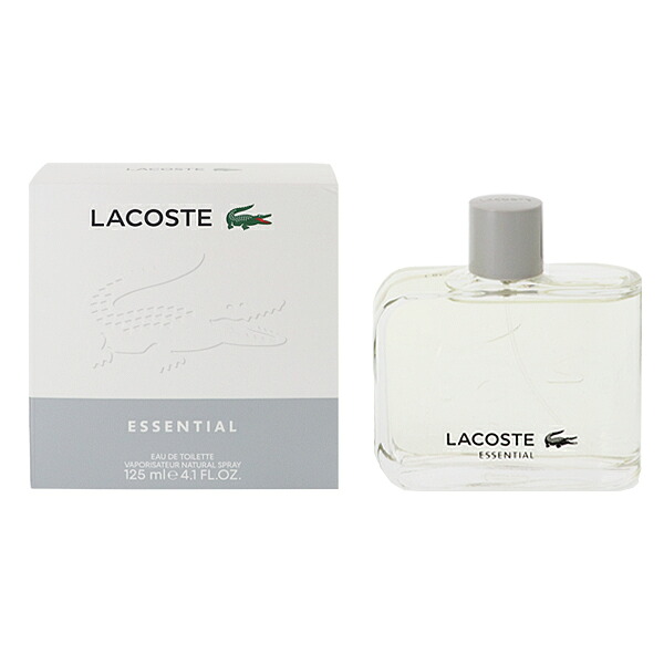 ラコステ 香水 メンズ エッセンシャル EDT・SP 125ml 送料無料 香水 フレグランス プレゼント 贈り物 ギフト ESSENTIAL LACOSTE｜ビューティーファクトリー・ベルモ