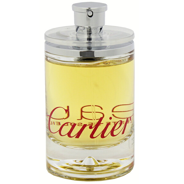 香料 メンズ レディース オー ドゥ カルティエ ゼスト お日さま (テスター) EDT・SP 100ml 貨物輸送無料 香料 芳ばしさ 差し上げ物 差し上げ物 差し上げ物 EAU DE CARTIER ZESTE DE SOLEIL TESTER