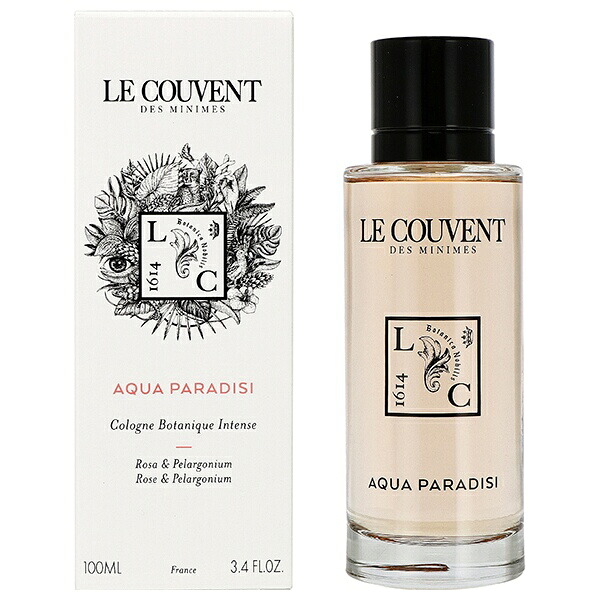 ル クヴォン メゾン ド パルファム 香水 メンズ レディース ボタニカルコロン アクアパラディシ 100ml 送料込み(沖縄・離島を除く) 香水 フレグランス プレゼント 贈り物 ギフト BOTANICAL COLOGNE AQUA PARADISI LE COUVENT MAISON DE PARFUM