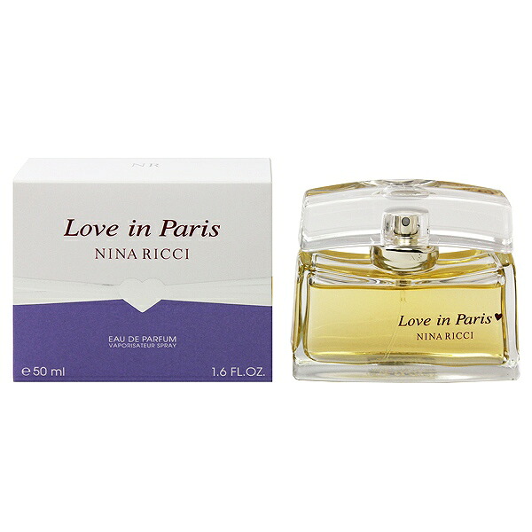 ニナリッチ 香水 レディース ラブ イン パリス EDP・SP 50ml 送料込み 香水 フレグランス プレゼント 贈り物 ギフト LOVE IN PARIS NINA RICCI