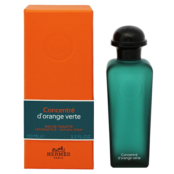 エルメス 香水 メンズ コンサントレドランジュ ヴェルト EDT・SP 100ml 送料無料 香水 フレグランス プレゼント 贈り物 ギフト CONCENTRE DORANGE VERTE HERMES