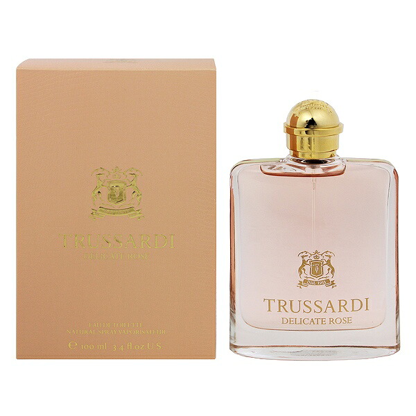 香水 レディース トラサルディ デリケート ローズ EDT・SP 100ml 送料無料 香水 フレグランス プレゼント 贈り物 ギフト TRUSSARDI DELICATE ROSE