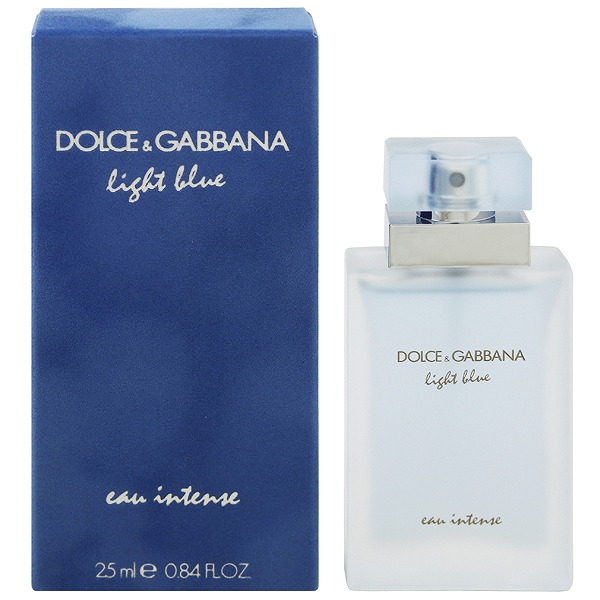 ドルチェ＆ガッバーナ 香水 レディース ライトブルー オー インテンス EDP・SP 25ml 送料込み(沖縄・離島を除く) 香水 フレグランス プレゼント 贈り物 ギフト LIGHT BLUE EAU INTENSE DOLCE＆GABBANA