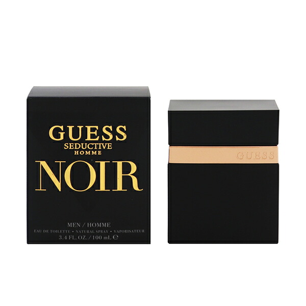 香水 GUESS セダクティブ オム ノワール EDT・SP 100ml 【送料込み(沖縄・離島を除く)】【フレグランス ギフト プレゼント 誕生日 メンズ・男性用】【セダクティブ SEDUCTIVE HOMME NOIR EAU DE TOILETTE SPRAY】