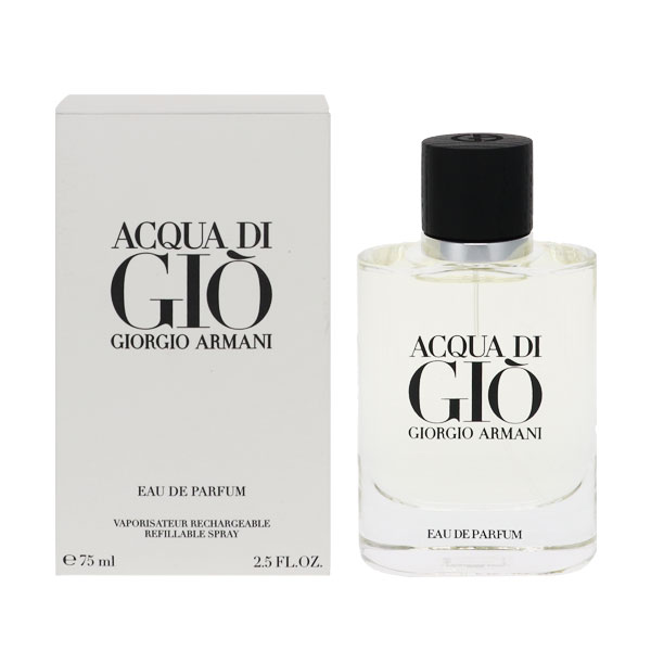 ジョルジオ アルマーニ 香水 メンズ アクア ディ ジオ オム EDP・SP 75ml 送料無料 香水 フレグランス プレゼント 贈り物 ギフト ACQUA DI GIO POUR HOMME GIORGIO ARMANI