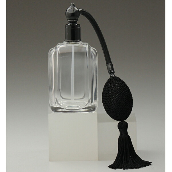 ヒロセ アトマイザー 香水 卓上 バルブ アトマイザー 50ML フランス製 香水瓶 メンズアトマイザー kuro 409873 BB (50MLタクジョウCLBB) 50ml 送料込み(沖縄・離島を除く) プレゼント 贈り物 ギフト HIROSE ATOMIZER