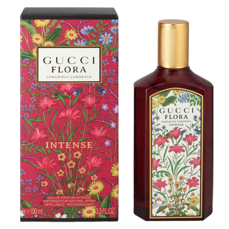 香水 レディース フローラ バイ グッチ ゴージャス ガーデニア インテンス EDP・SP 100ml 送料無料 香水 フレグランス プレゼント 贈り物 ギフト FLORA BY GUCCI GORGEOUS GARDENIA