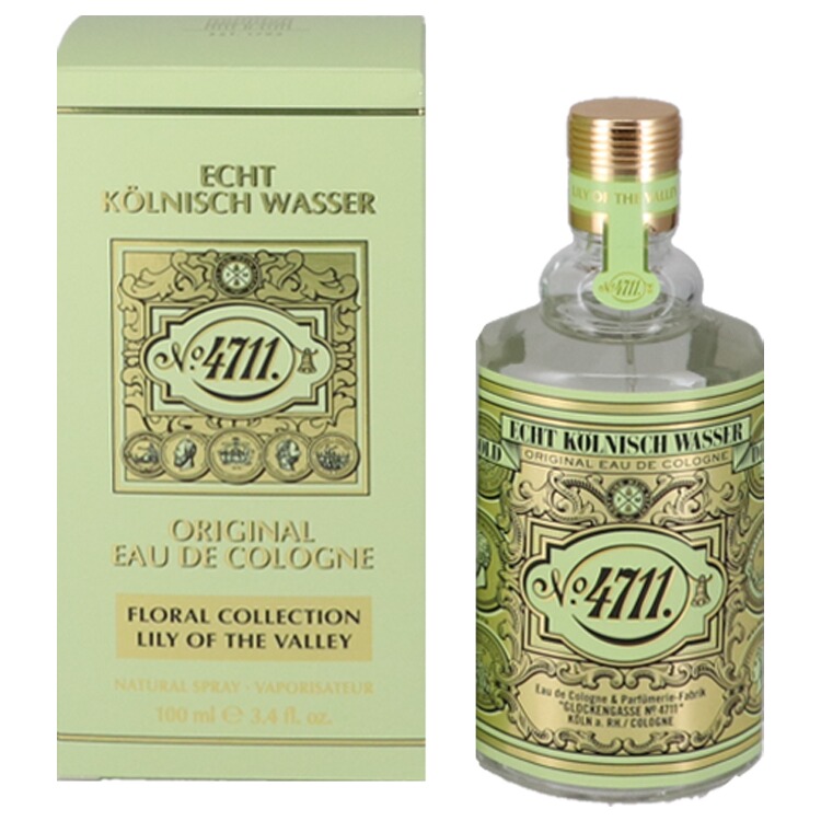 香水 レディース 4711 フローラルコレクション リリーオブザバレー EDC・SP 100ml 送料込み(沖縄・離島を除く) 香水 フレグランス プレゼント 贈り物 ギフト 4711 FLORAL COLLECTION LILLY OF THE VALLEY