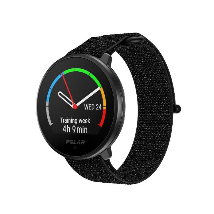 ポラール UNITE(ユナイト) ナイロン ループ ブラック 国内正規品 バンド：M-L #900106604 送料無料 POLAR