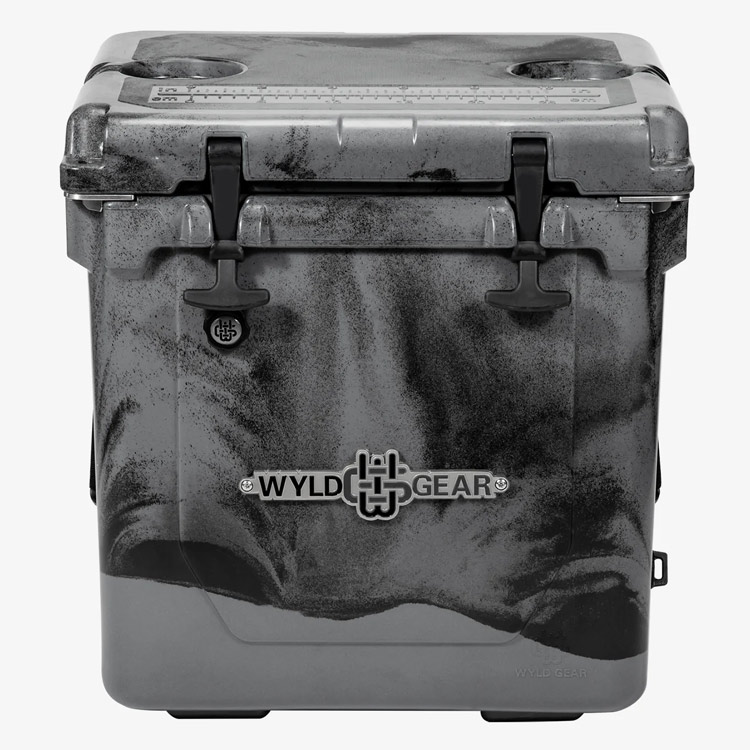 【在庫限り】 ワイルドギア WYLDGEAR ハードクーラー 25Q(24L) ブラック×シルバー 24L #HC25-17SVBK 送料無料