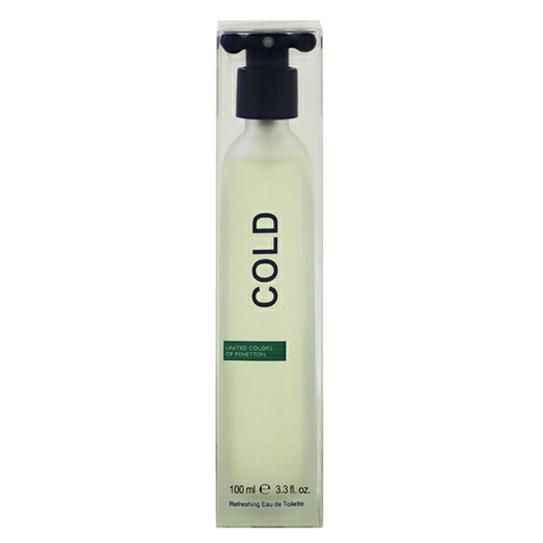 ベネトン 香水 メンズ レディース コールド (旧パッケージ) EDT・SP 100ml 送料込み(沖縄・離島を除く) 香水 フレグランス プレゼント 贈り物 ギフト COLD REFRESHING BENETTON