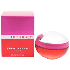 パコラバンヌ 香水 レディース ウルトラレッド EDP・SP 80ml 送料込み(沖縄・離島を除く) 香水 フレグランス プレゼント 贈り物 ギフト ULTRAERED PACO RABANNE
