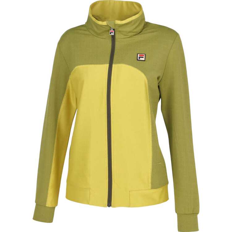 【在庫限り】 フィラ トラックジャケット(レディース) L イエロー #VL2709-18 送料込み 【在庫限り】 FILA