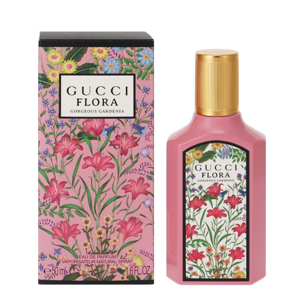 香水 レディース フローラ バイ グッチ ゴージャス ガーデニア EDP・SP 50ml 送料込み 香水 フレグランス プレゼント 贈り物 ギフト FLORA BY GUCCI GORGEOUS GARDENIA