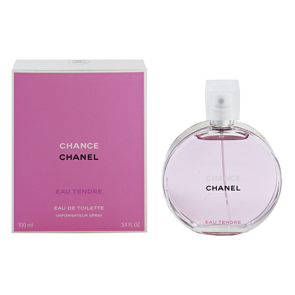 シャネル 香水 レディース チャンス オー タンドゥル EDT・SP 100ml 送料無料 香水 フレグランス プレゼント 贈り物 ギフト CHANCE EAU TENDRE CHANEL