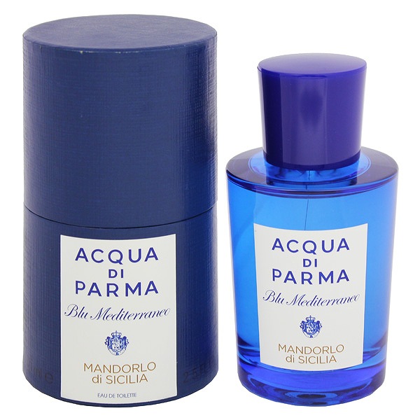 アクア デ パルマ 香水 メンズ レディース ブルーメディテラネオ マンドルロ ディ シチリア EDT・SP 75ml 送料無料 香水 フレグランス プレゼント 贈り物 ギフト BLU MEDITERRANEO MANDORLO DI SICILIA ACQUA DI PARMA