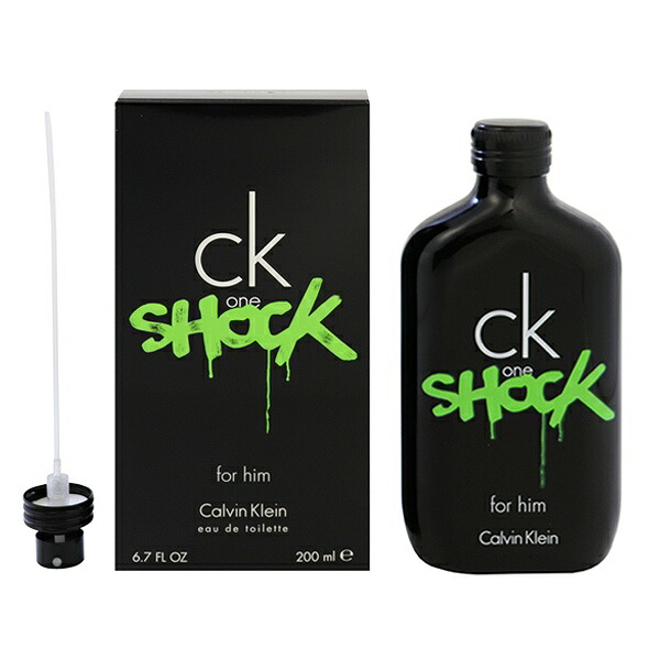 カルバンクライン ck one 香水 メンズ シーケー ワン ショック フォーヒム EDT・SP 200ml 送料込み(沖縄・離島を除く) プレゼント 贈り物 ギフト CK ONE SHOCK FOR HIM CALVIN KLEIN