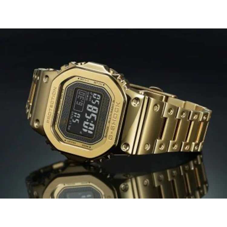 店内全品ﾎﾟｲﾝﾄ2倍!! CASIO G-SHOCKGMW-B5000フルメタル ゴールド