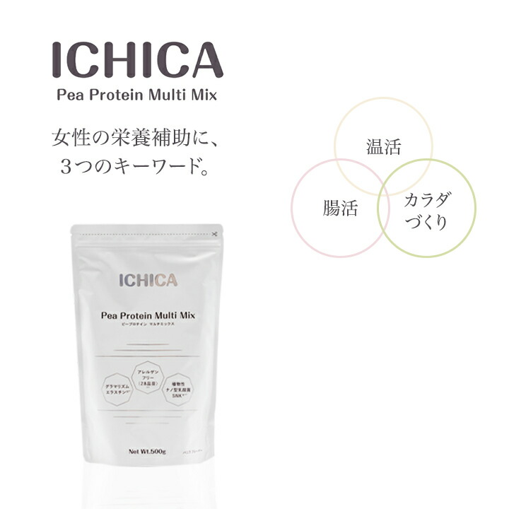 販売期間 限定のお得なタイムセール ICHICA イチカ プロテイン 新品未