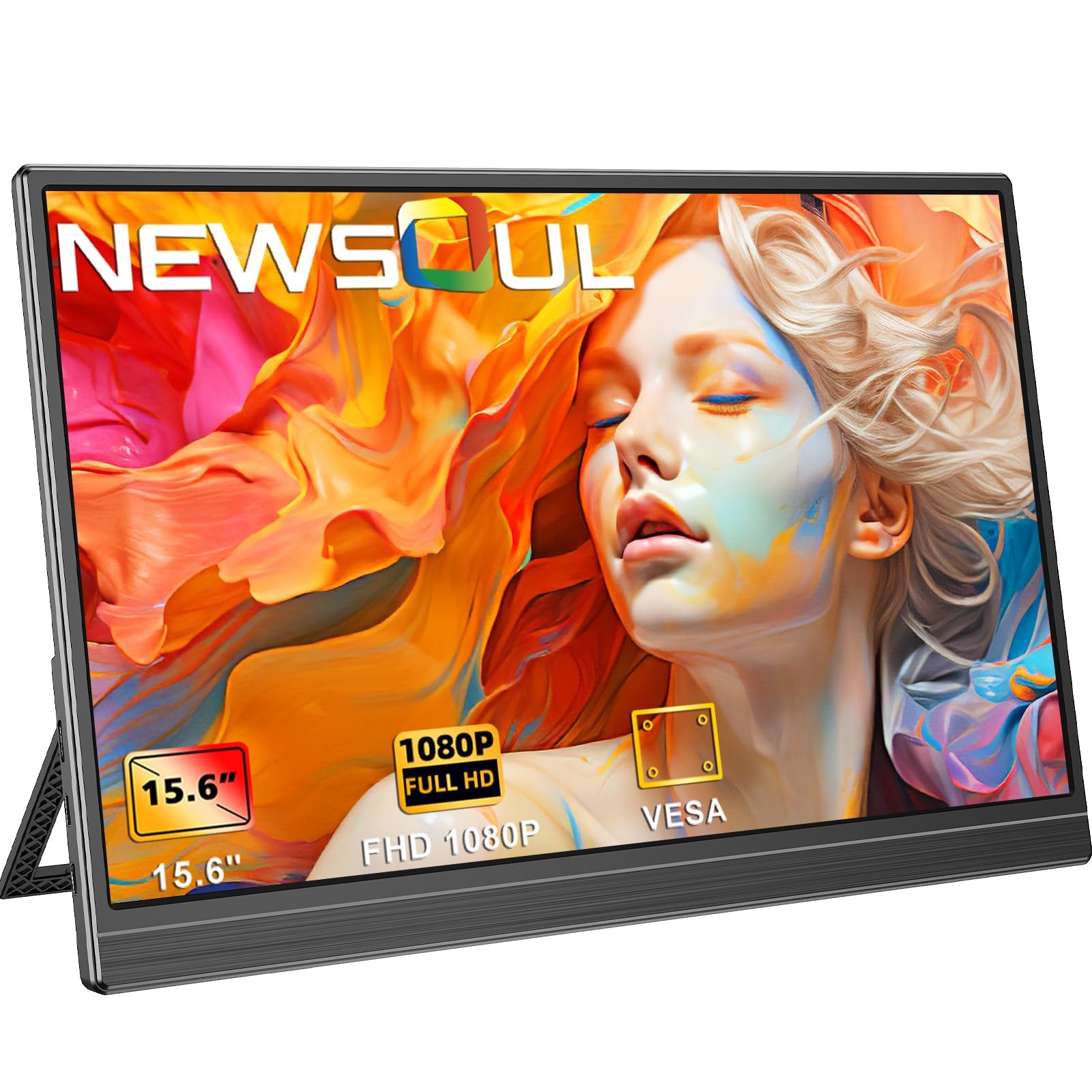 ポータブルモニター 15.6インチ フルHD 未使用に近い（1回だけ使用） Amazon.co.jp: Jhcztrk モバイルポータブルモニター 15.6インチ