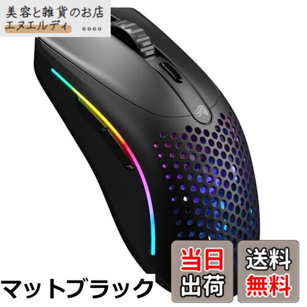 【貨物輸送無料】Glorious Model O 2 Mini Wireless Matte Black 有線・無線電話相応う ゲーミングマウス GLO-MS-OMWV2-MB MS0742