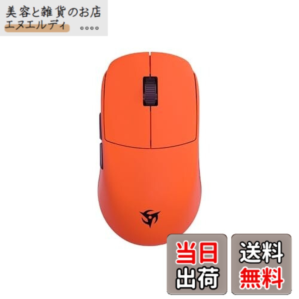 【貨物輸送無料】Vaxee x Ninjutso ワイヤレスゲーミングマウス Sora 4K Orange 無線電話 軽さ FPS 日本定め事代わりになる店品