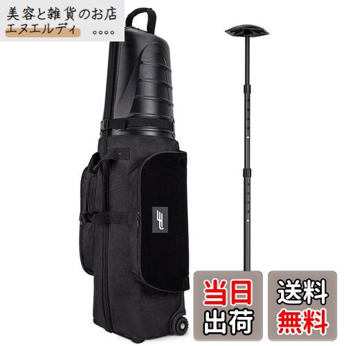 PlayEagle ゴルフ用トラベルカバー キャスター付き ゴルフバッグカバー Amazon | PlayEagle ゴルフバックカバー ゴルフ用トラベルカバー 4+2輪