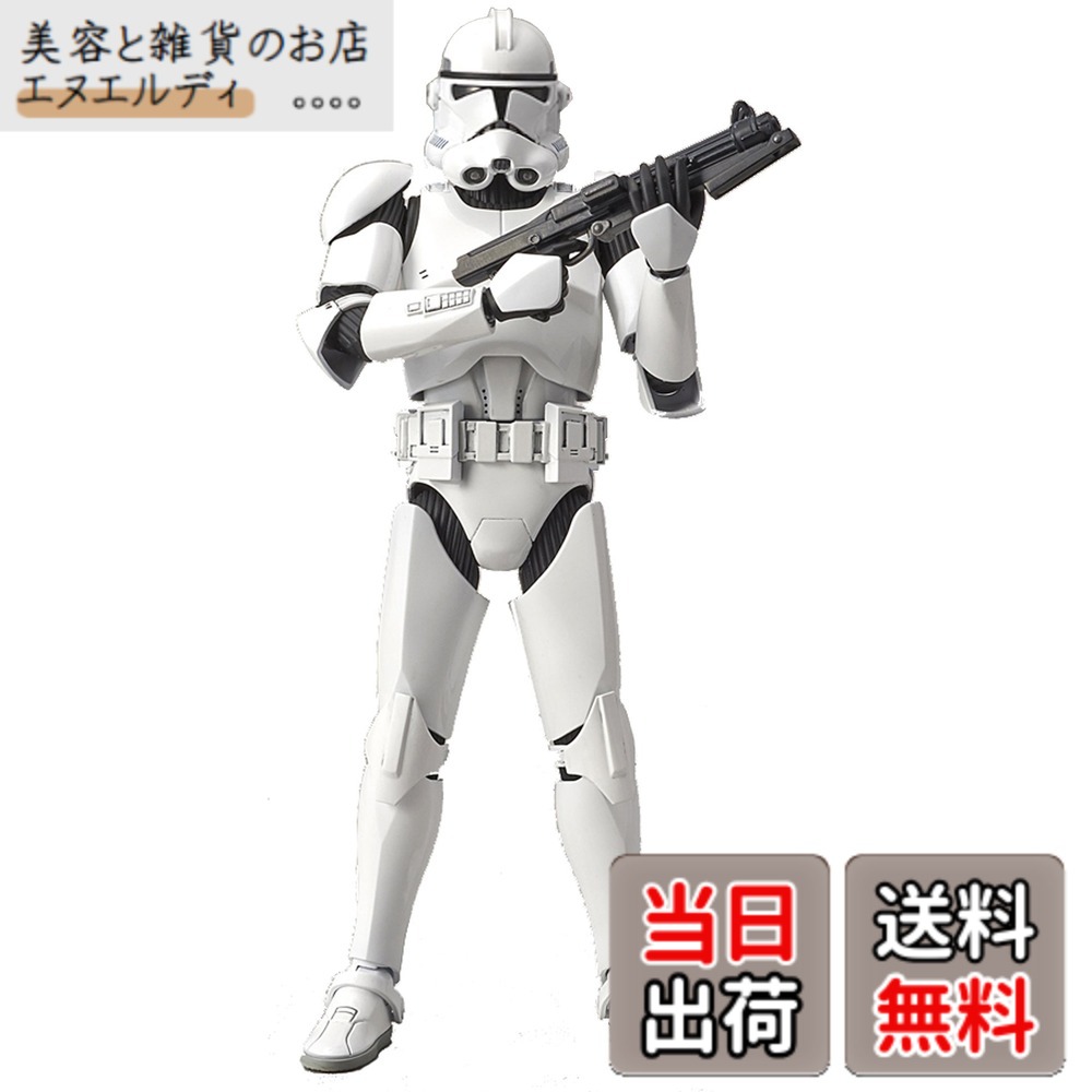 【送料無料】スター・ウォーズ クローン・トルーパー 1/12スケール 色分け済みプラモデル