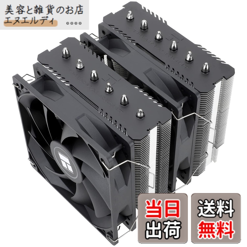 【送料無料】Thermalright Peerless Assassin 120 SE CPU空気冷却器、PA120SE、6本のホットパイプCPU冷却器、ダブル120ミリTL-C12C PWMファン、アルミニウム製ヒートシンクカバー、AGHP技術、AMD AM4/AM5 Intel 1150/1151/1200/1700/17XX