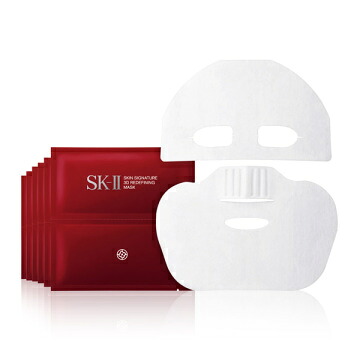 国内正規品 SK-II SK2 エスケーツー スキン シグネチャー 3D リディファイニング マスク 6P 化粧品 スキンケア コスメ メイク 誕生日 記念日 母の日 プレゼント ギフト 彼女 妻 母 女性 人気 ご褒美 忘年会 20代 30代 40代 50代 クリスマス
