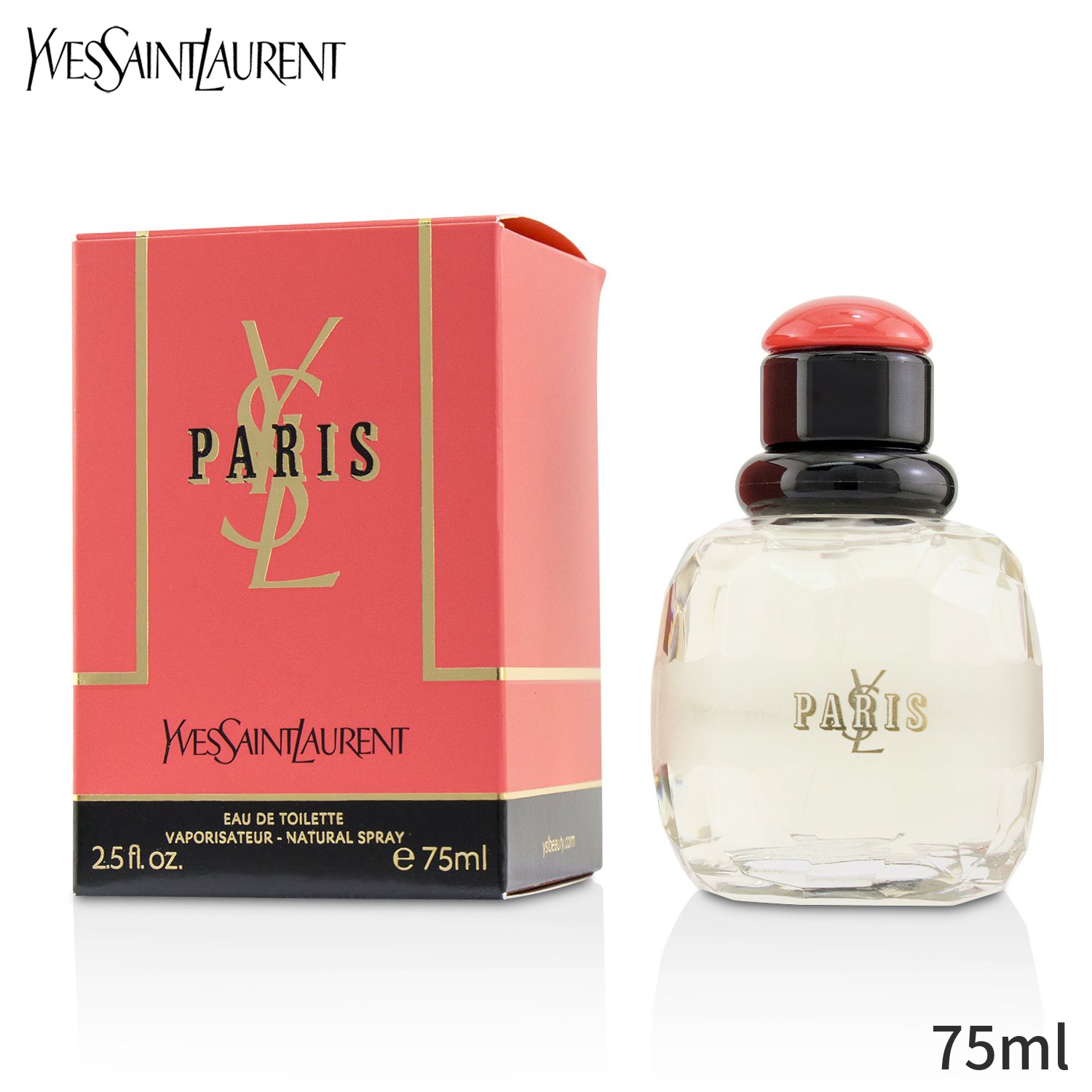 イヴサンローラン 香水 Yves Saint Laurent パリ オードトワレスプレー 75ml レディース 女性用 フレグランス 誕生