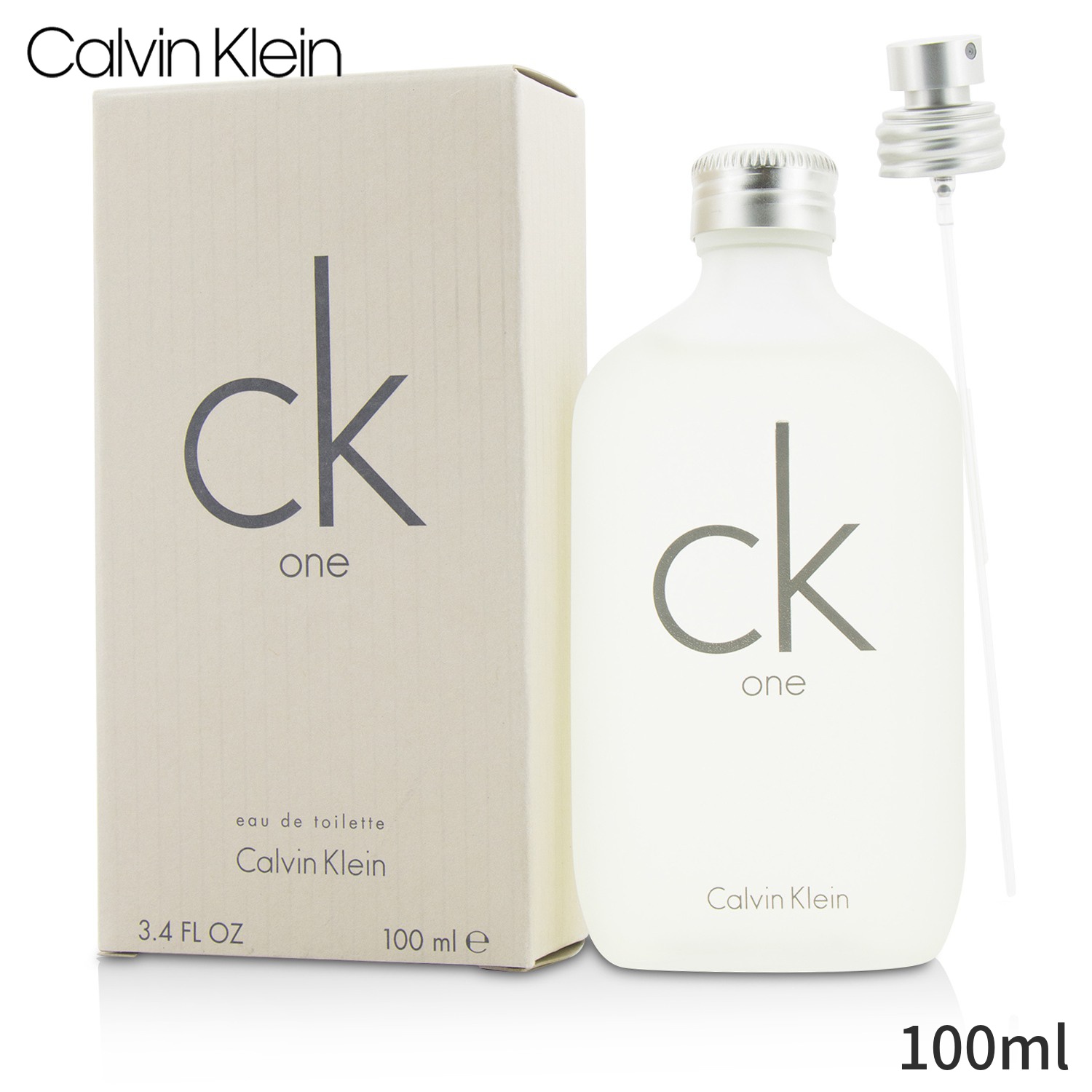 配送員設置送料無料 カルバンクライン 香水 Calvin Klein CKワン オードトワレスプレー 100ml レディース