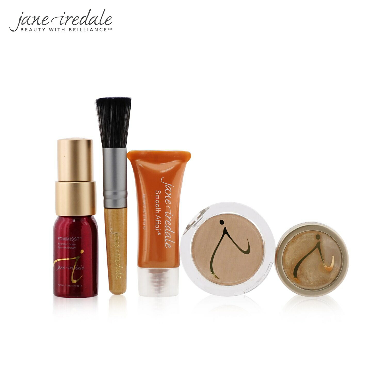 ジェーンアイルデール 書割り コフレ Jane Iredale 差し上物セット スターター一揃いの道具 6 Pieces 1xプライマー ブライター 1xルースミネラル焔硝 1xミネラルファンデーション 点火器 6pcs メイク上進 メイクアップセット 格好のいい 大衆性 Lisaproject Eu