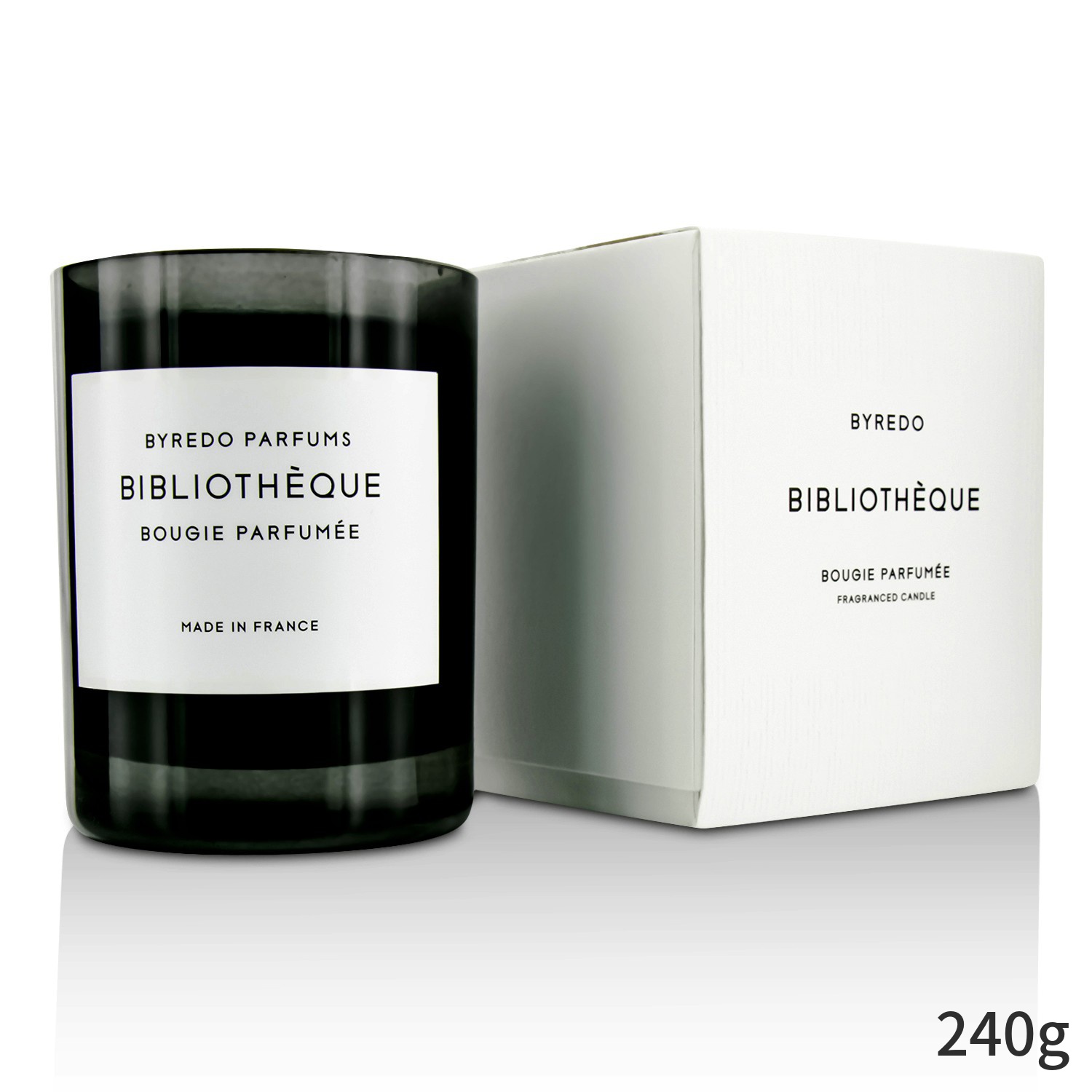 バレード アロマキャンドル Byredo キャンドル おしゃれ 可愛い フレグランス Bibliotheque 240g ホームフレグランス 人気 コスメ 化粧品 誕生日プレゼント ギフト Francophile Dk