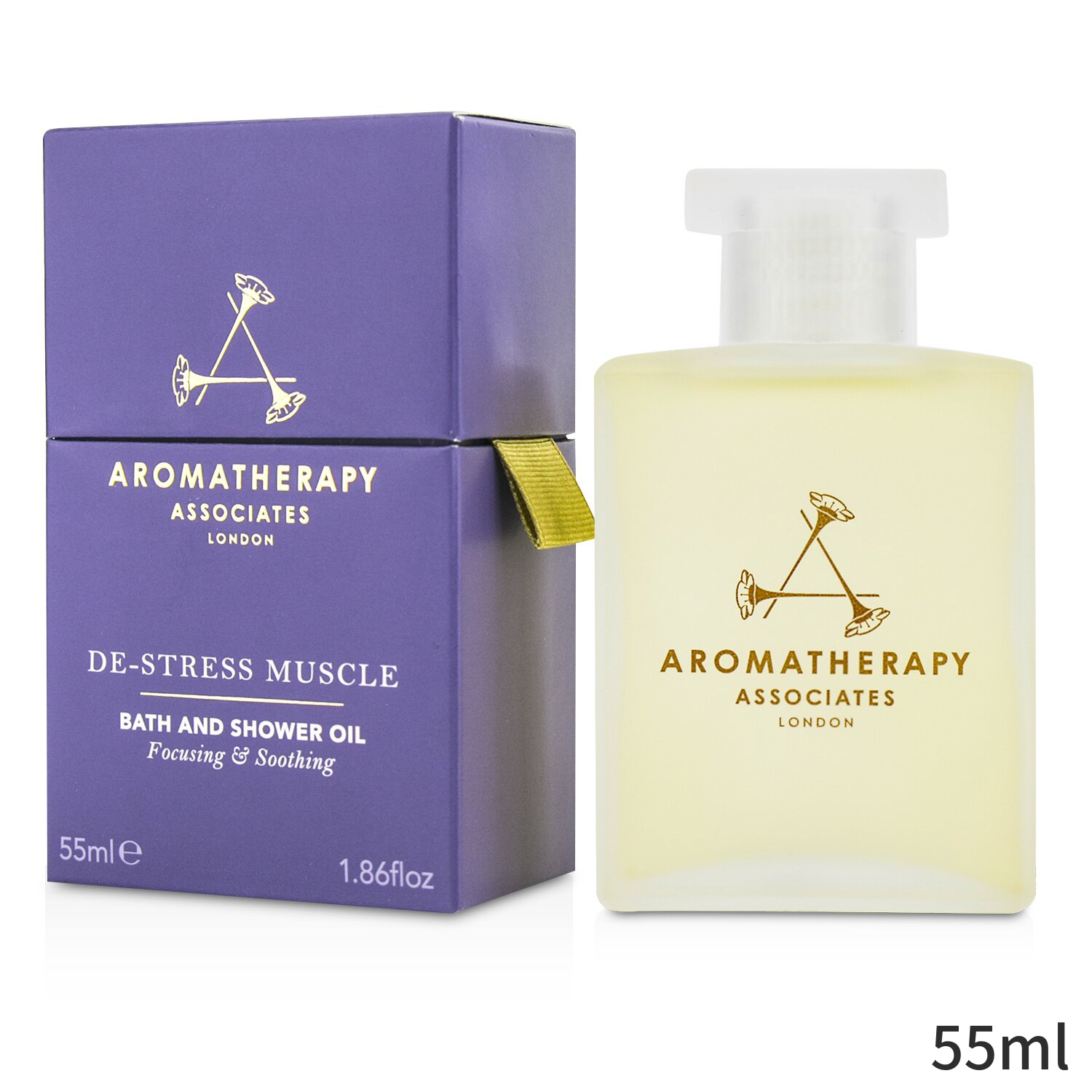 アソシエイツ 石けん ボディソープ 海外直送 マッスルバス シャワーオイル アロマセラピーアソシエイツ Aromatherapy Associates 化粧品 アロマセラピー Associates コスメ デストレス 55ml マッスルバス シャワーオイル レディース スキンケア バス シャワー バス