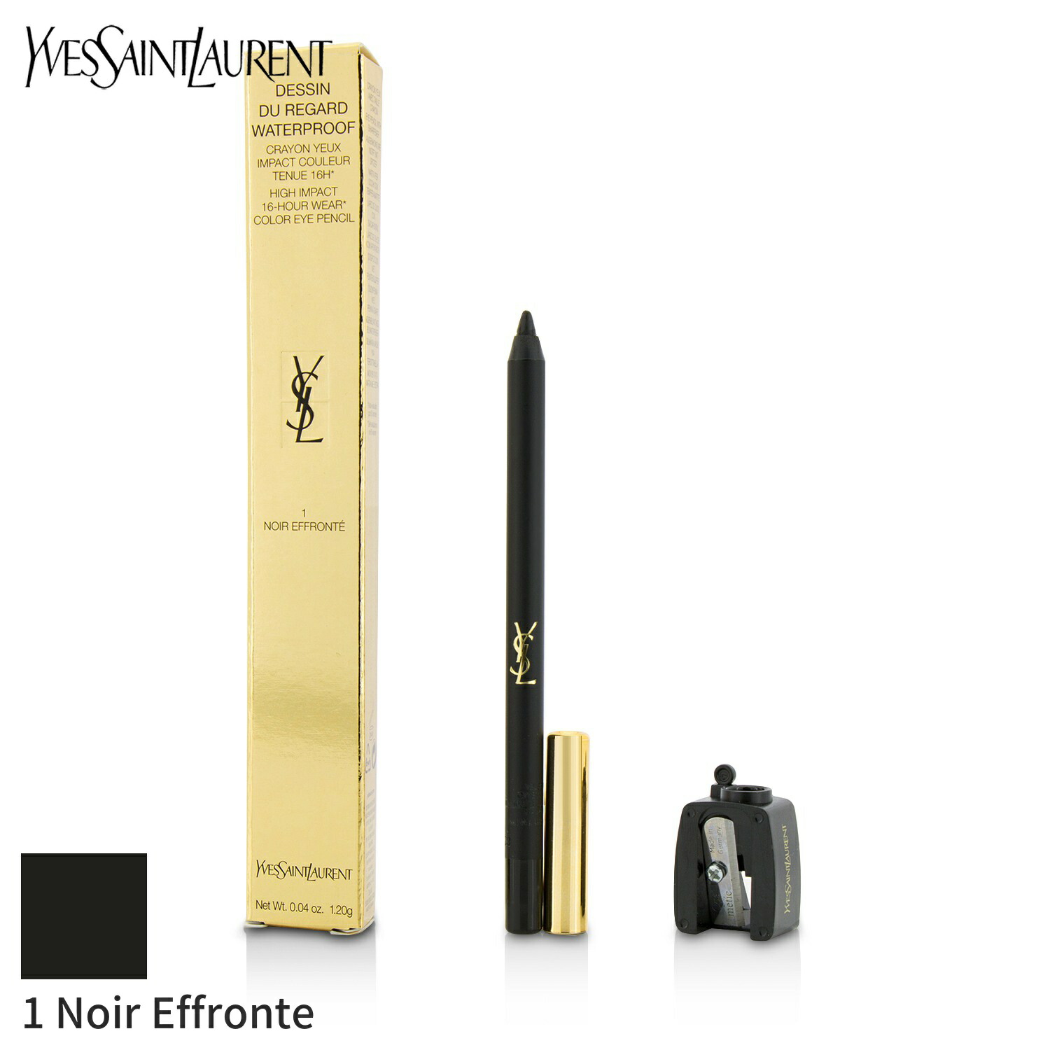 イヴサンローラン アイライナー Yves Saint Laurent ロングラスティング アイペンシル Wp 1 Noir Effronte 1 2g メイクアップ アイ 誕生日プレゼント ギフト 人気 ブランド コスメ 当店在庫してます